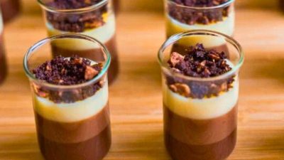 Petit Verre Tríplo Chocolate - Vivian Sella Doces Finos